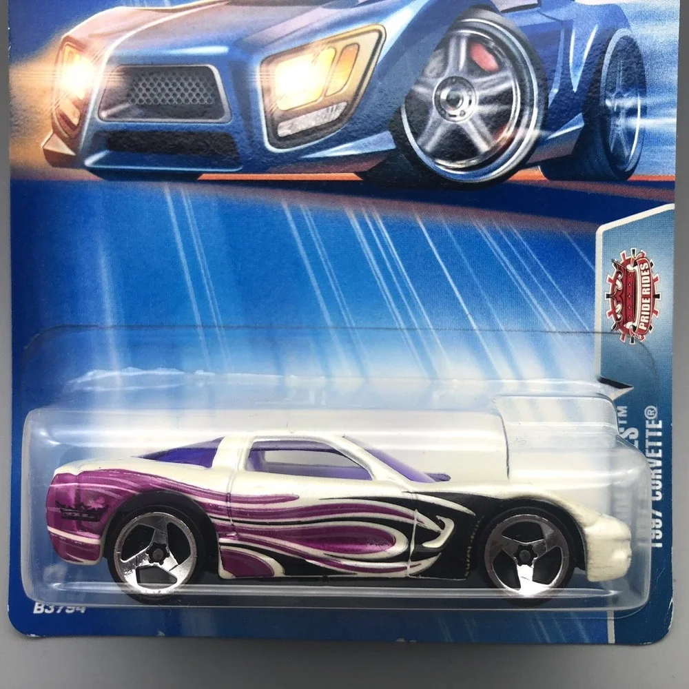 Hot Wheels Chevrolet Chevy Corvette 1997‎ Corvette Car Pride Rides Diecast #196